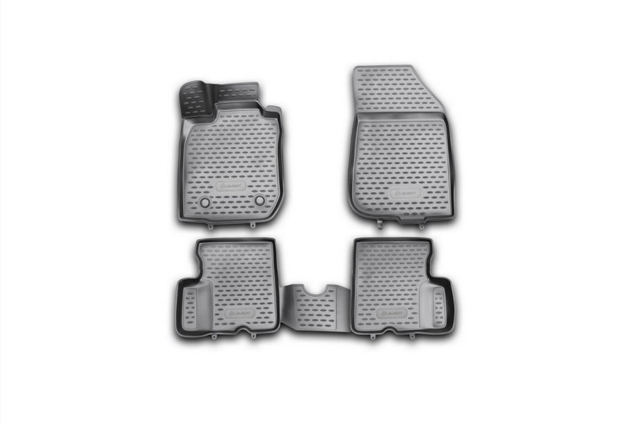 Renault Duster 2008–2017 (2011-2015) 3D Gummimatten Innenraum (4 Stk, Novline) 2WD Foto 1