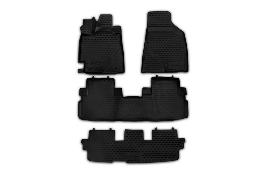 Toyota Highlander 2008-2013 3D Gummimatten für Innenraum (4 Stk, Novline) Image