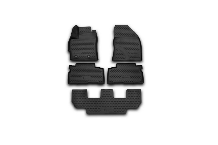 Toyota Verso 2009–2018 3D Gummimatten für Innenraum (5 Stk, Novline) Image