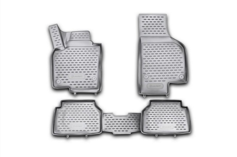 Volkswagen Tiguan 2007-2016 3D Gummimatten für Innenraum (4 Stk, Novline) Image