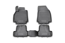 Renault Megane III 2009-2016 Gummimatten für den Innenraum (4 Stk, Novline) Foto 1