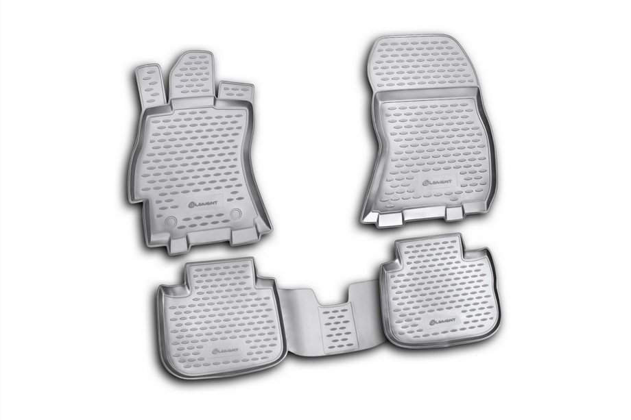 Subaru Outback 2009-2014 Gummimatten für den Innenraum (4 Stk, Novline) Image