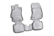 Subaru Outback 2009-2014 Gummimatten für den Innenraum (4 Stk, Novline) Foto 1