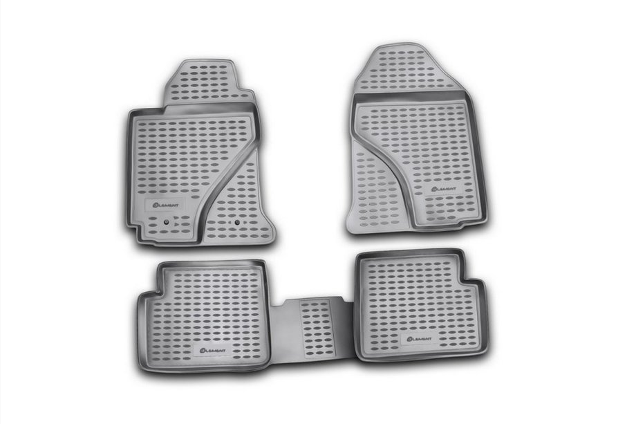 Toyota Corolla 2002-2007 Gummimatten für den Innenraum (4 Stk, Novline) Foto 1