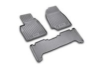 Toyota Land Cruiser 100 1998-2007 Gummimatten Innenraum (3 Stk, Novline) Foto 1