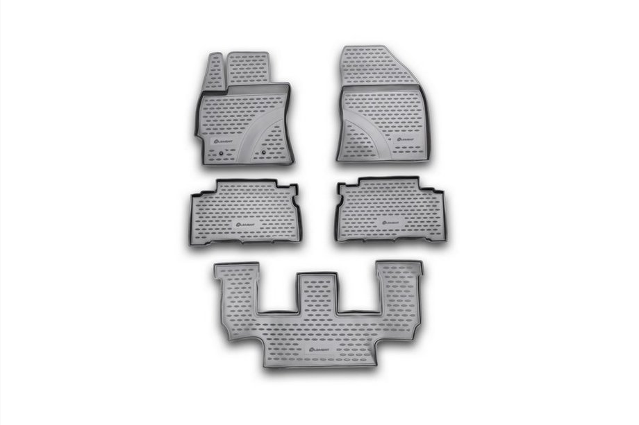 Toyota Verso 2009–2018 (2009-2013) Gummimatten Innenraum (3 Reihen, 5-teilig, Novline) Variante 2 Image