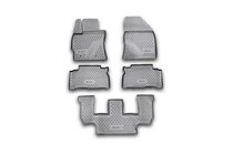 Toyota Verso 2009–2018 (2009-2013) Gummimatten Innenraum (3 Reihen, 5-teilig, Novline) Variante 2 Foto 1