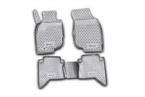 Toyota Hilux 2006-2015 (2008↗) Gummimatten für den Innenraum (4 Stk, Novline) Foto 1