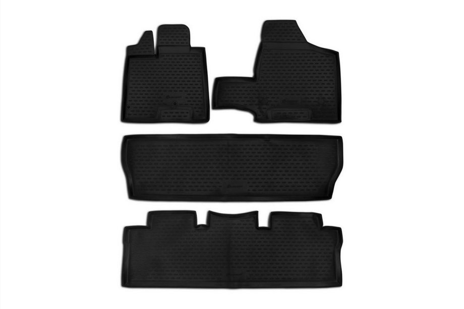 Toyota Sienna 2010-2020 Gummimatten für den Innenraum (4 Stk, Novline) Image