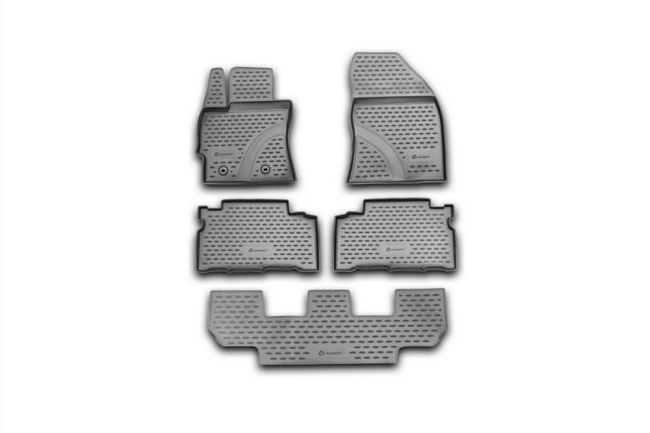 Toyota Verso 2009–2018 (2013↗) Gummimatten für Innenraum (5 Stk, Novline) Foto 1
