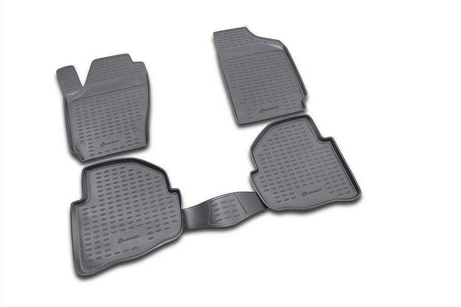Volkswagen Polo 2001-2009 Gummimatten für den Innenraum (4 Stk, Novline) Image