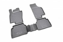 Volkswagen Tiguan 2007-2016 Gummimatten für den Innenraum (4 Stk, Novline) Foto 1