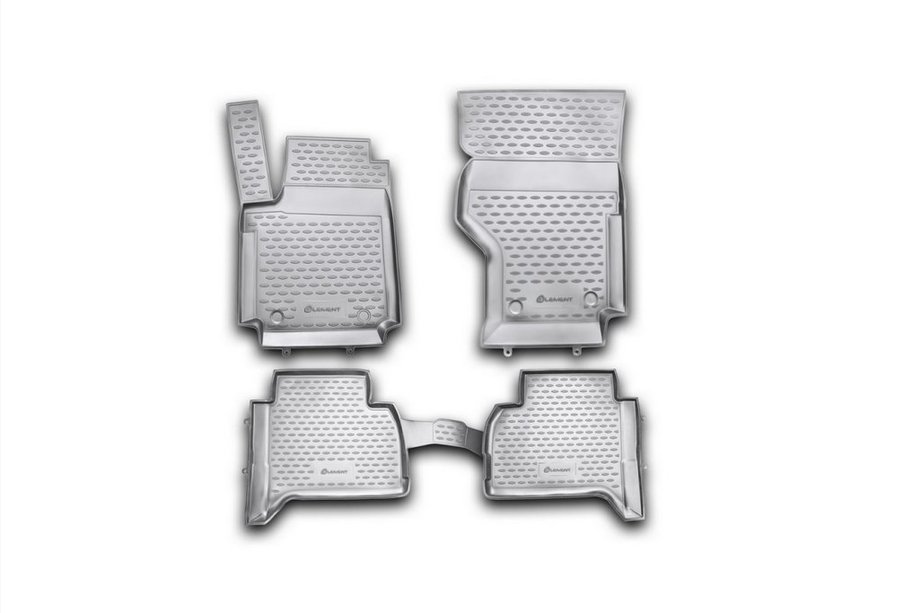 Volkswagen Amarok 2010-2022 Gummimatten für den Innenraum (4 Stk, Novline) Image