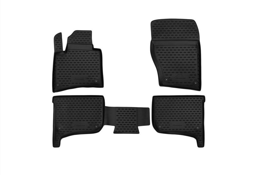 Volkswagen Touareg 2010-2018 Gummimatten Innenraum (4 Stk, Novline) Terrain Tech Image