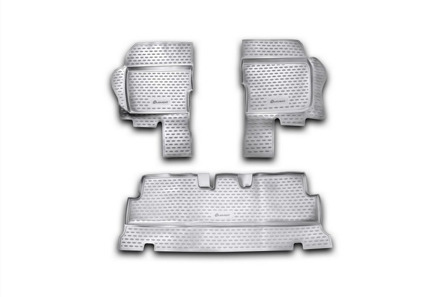 UAZ 3151 1985–2003 (Hunter) Gummimatten Innenraum (3 Stk, Novline) Image