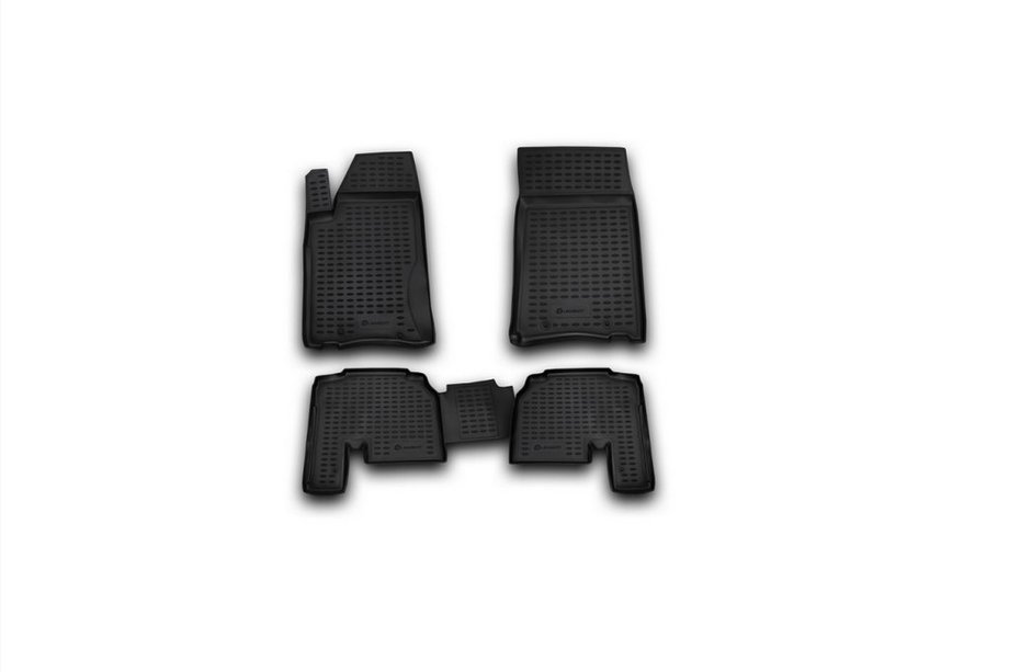 SsangYong Action 2005-2018 (2006↗) Gummimatten Innenraum (4 Stk, Novline) Image
