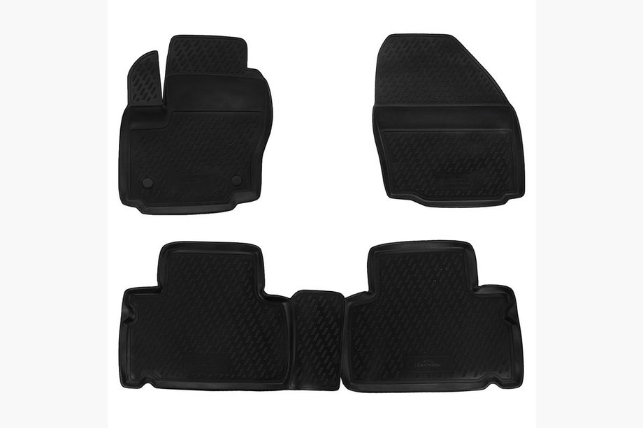 Ford S-Max 2007-2014 Gummimatten für den Innenraum (4 Stk, Novline) Image
