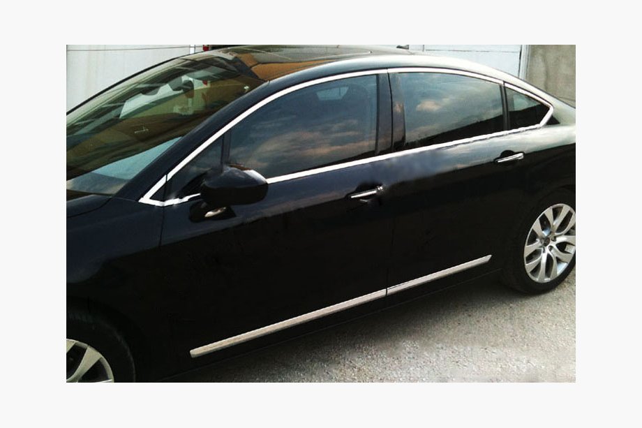 Citroen C-5 2008-2017 Komplettset Fensterrahmen Zierleisten (12 Stk, Edelstahl) Image