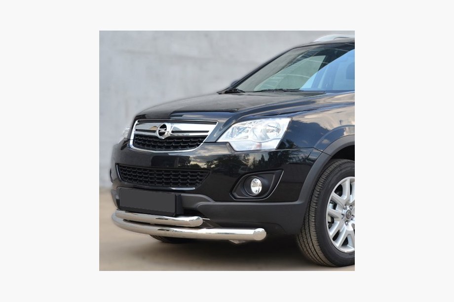 Opel Antara 2006-2017 Doppelrohr Edelstahl Image