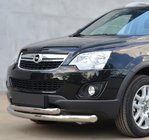 Opel Antara 2006-2017 Doppelrohr Edelstahl Foto 1