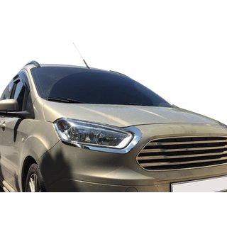 Scheinwerferblenden (2 Stk., Edelstahl) Ford Courier 2014-2023 Foto 1