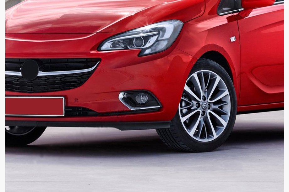 Opel Corsa E 2015-2019 Abdeckungen für Nebelscheinwerfer (2 Stk, Edelstahl) Carmos - Türkischer Edelstahl Image