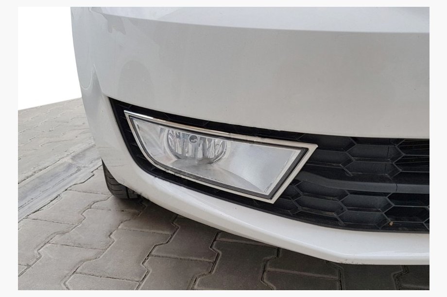 Skoda Octavia III A7 2013-2019 Abdeckungen für Nebelscheinwerfer (2 Stk) OmsaLine - Italienischer Edelstahl Image