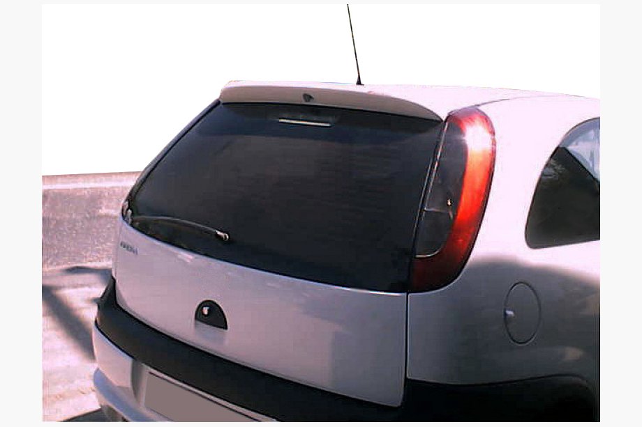 Opel Corsa C 2000-2006 Heckspoiler Anatomik (grundiert zum Lackieren) Image