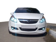 Opel Corsa D 2007-2014 Frontuntere Spoilerlippe (grundiert) Foto 1