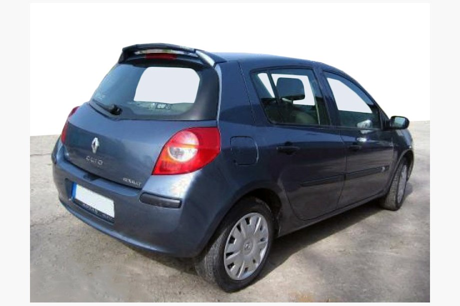 Renault Clio III 2005-2012 Heckspoiler HB (grundiert zum Lackieren) Image