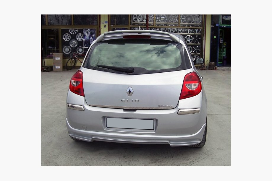 Renault Clio III 2005-2012 Heckstoßstangenabdeckung V1 (grundiert zum Lackieren) Image