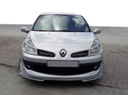 Renault Clio III 2005-2012 Frontstoßstangenlippe V1 (grundiert zum Lackieren) Foto 1
