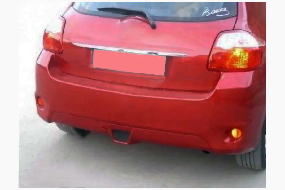 Toyota Auris 2007-2012 Heckstoßstangenabdeckung (grundiert zum Lackieren) Image
