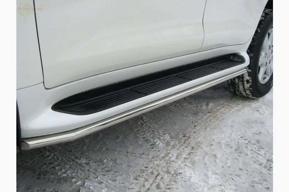 Lexus LX570/450d 2008-2022 Seitenschweller 2008-2015 (Edelstahl) Image