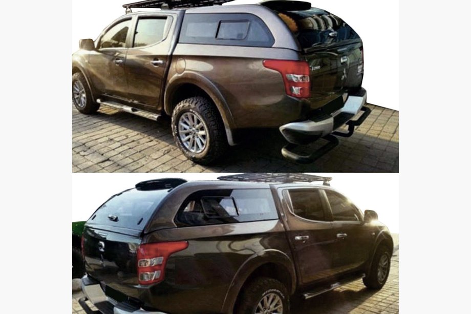 Fiat Fullback 2016- Laderaumabdeckung mit Schiebefenstern Image