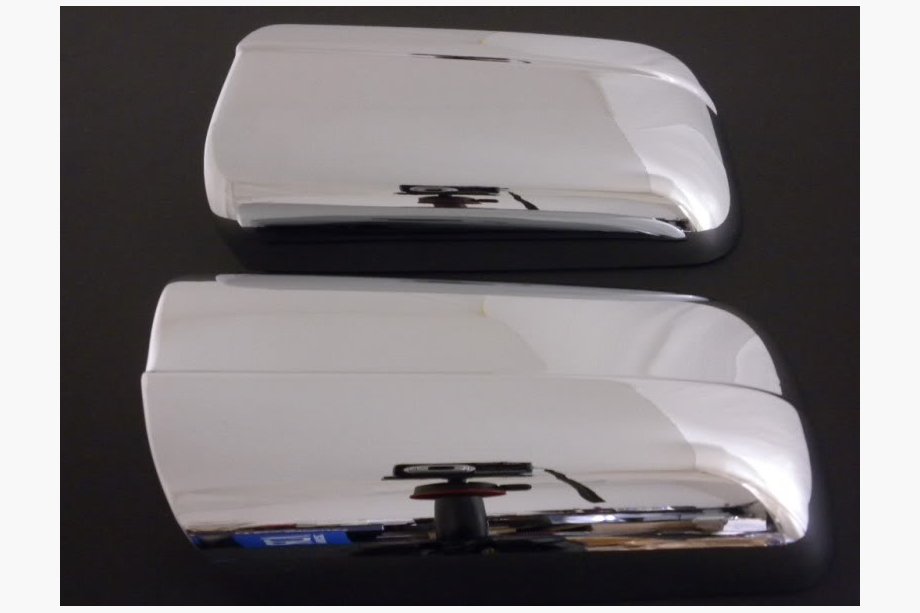 Mercedes E-class W210 1995-2002 Spiegelabdeckungen (2 Stk, Kunststoff) Image