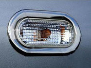 Volkswagen Caddy 2004-2010 Chrom Blenden für Blinker Carmos (2 Stk) Foto 1