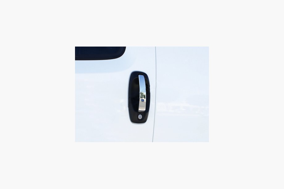 Fiat Fiorino/Qubo 2008-2024 Chrom Paket für Türgriffe (5 Abdeckungen, Edelstahl) Image