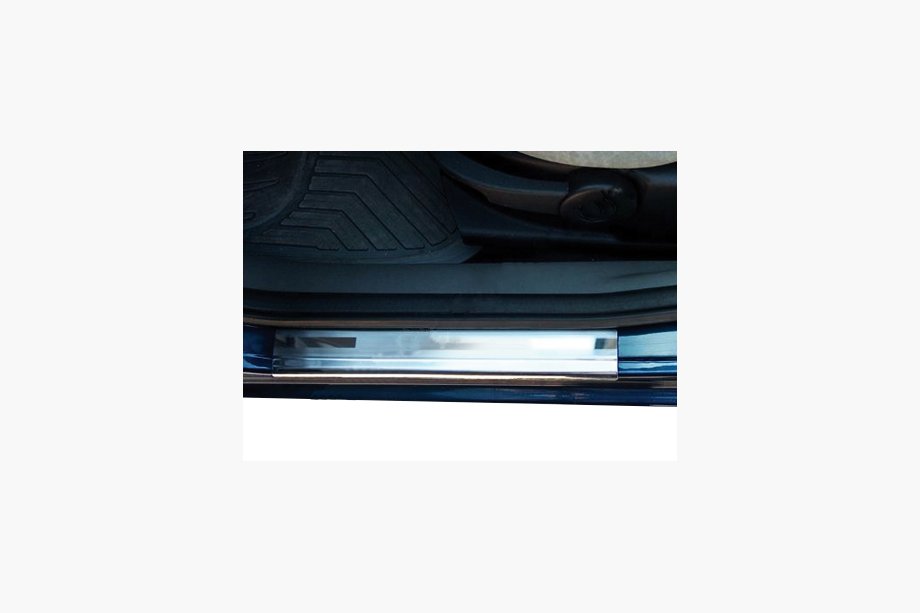 Ford Fiesta 2002-2008 Einstiegsleisten Edelstahl 2 Stück Image