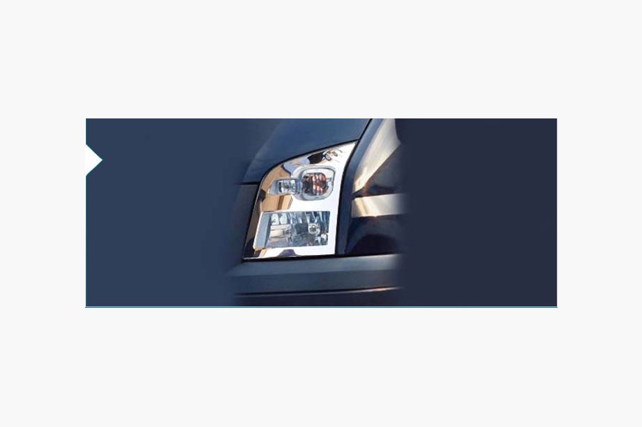 Ford Transit 2000–2014 Frontscheinwerfer Abdeckungen Omsa (ABS) Foto 1