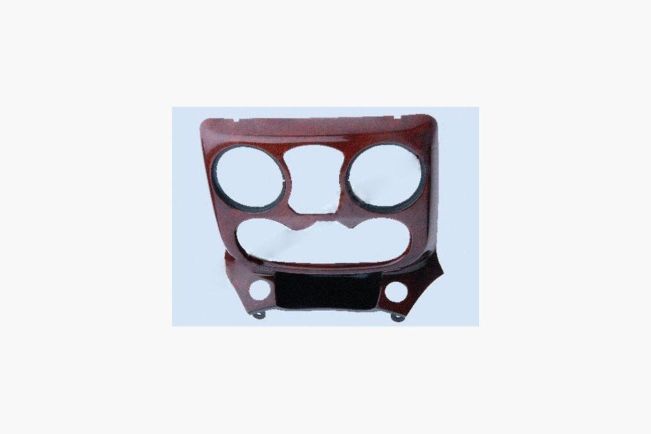 Fiat Doblo I 2005-2010 Abdeckung für vordere Konsole (Holz) Image