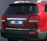 Kia Sorento II XM 2009-2014 Kofferraumleiste Edelstahl (2009-2013) Carmos - Türkischer Edelstahl Foto 4