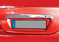 Mitsubishi Lancer 9 2004-2008 Chromleiste über dem Kennzeichen (Edelstahl) Foto 1