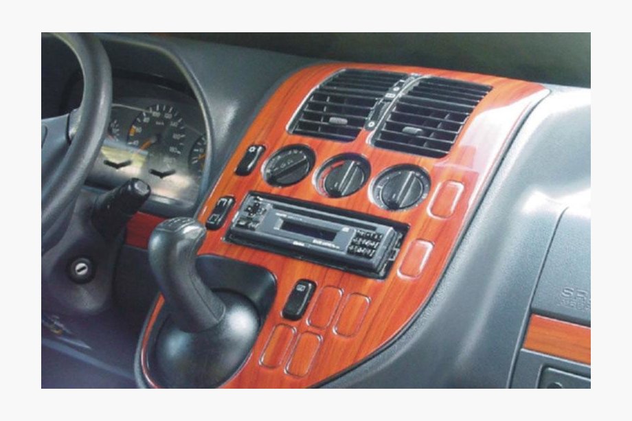 Mercedes Vito W638 1996-2003 Armaturenbrett Blenden VIP (1996-1999) Walnuss Image