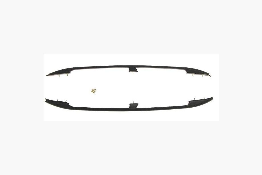 Nissan Primastar 2002-2014 Dachreling Schwarz Kurze Basis, Kunststoff-Fuesse Foto 10