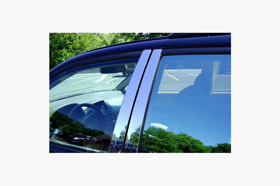 Nissan NP300 1999-2015 Chrom B-Säulen Abdeckung (4 Stk, Edelstahl) Image