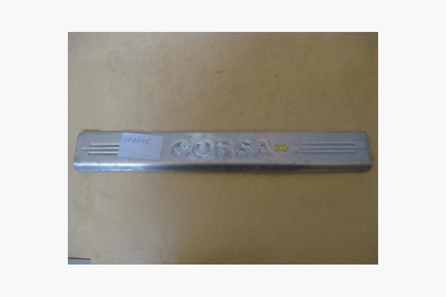 Opel Corsa B 1993-2004 Einstiegsleisten Carmos (2 Stk., Edelstahl) Image