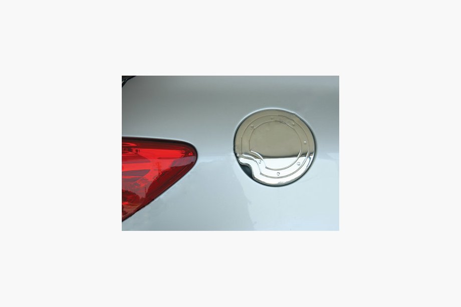 Peugeot 307 2001-2008 Chrom Tankdeckelblende (HB, Edelstahl) Image