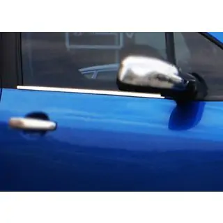 Fensterrahmen Zierleisten Edelstahl Aussen (4 Stk) Peugeot 307 2001-2008 Foto 2