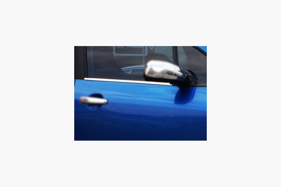 Peugeot 307 2001-2008 Fensterrahmen Zierleisten Edelstahl Aussen (4 Stk) Foto 2